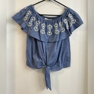 American Rag off the shoulder top size XS